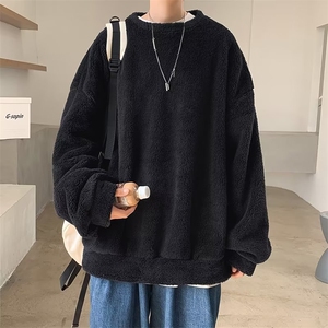 男秋冬新款双面法兰绒卫衣W87P25图片