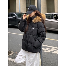 超好看羽绒棉服女款2025新款冬季小个子加厚加绒短款棉衣棉袄外套，男装棉衣，星座1210-1