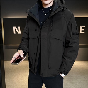 新标连帽轻奢男羽绒服现货高品质情侣保暖外套数据款Y2553-P245