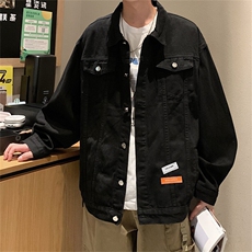 潮流春百搭牛仔夹克男士2025新款上衣韩版宽松帅气外套JK773-P65，男装夹克，星座1103-3
