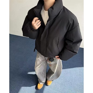 男士宽松防风防水加厚棉袄面包服DSA157B-M8808-TP65图片