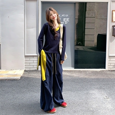 26新款现货大货已到店撞色三件套6851-P155-K238，女装套装/套裙，2D034