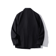 1白底金属飞机扣设计西服男：95%聚酯纤维5%氨纶XF77772P95控128，男装西服，星座226-2