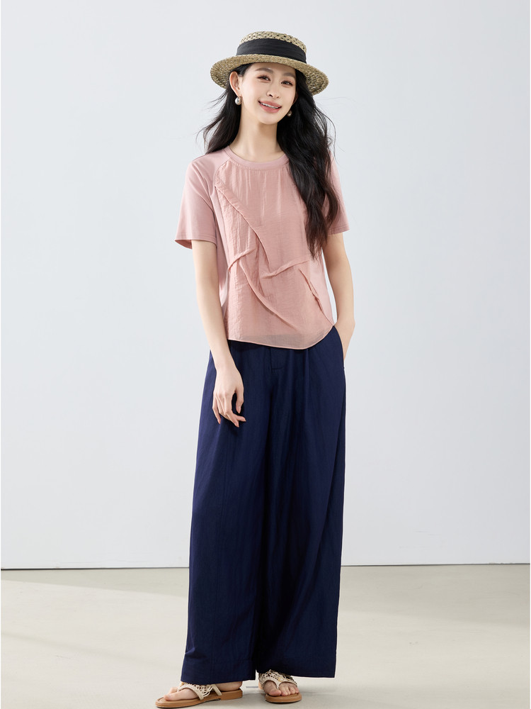 2026年夏季休闲风女套装修身显瘦,女装套装/套裙,梦芯尔