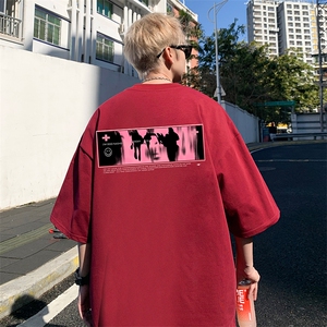 量大优 供视频 220克美式短袖t恤T3187得物直播有280克品质图片