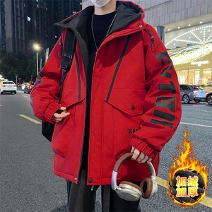 高品质男式加绒加厚夹克男时尚潮流加厚棉衣男外套MY1689-P83图片