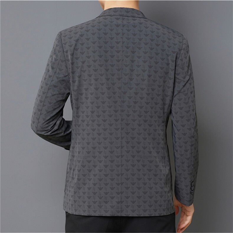 ASD2758男士2023年春季新款长袖西服休闲青年夹克西装薄款单西,男装西服,电商B360