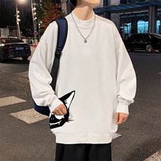 M18035-P45加绒款-P65半高领毛衣男士大码针织衫男毛线衣男，男装针织衫/毛衣，电商A040