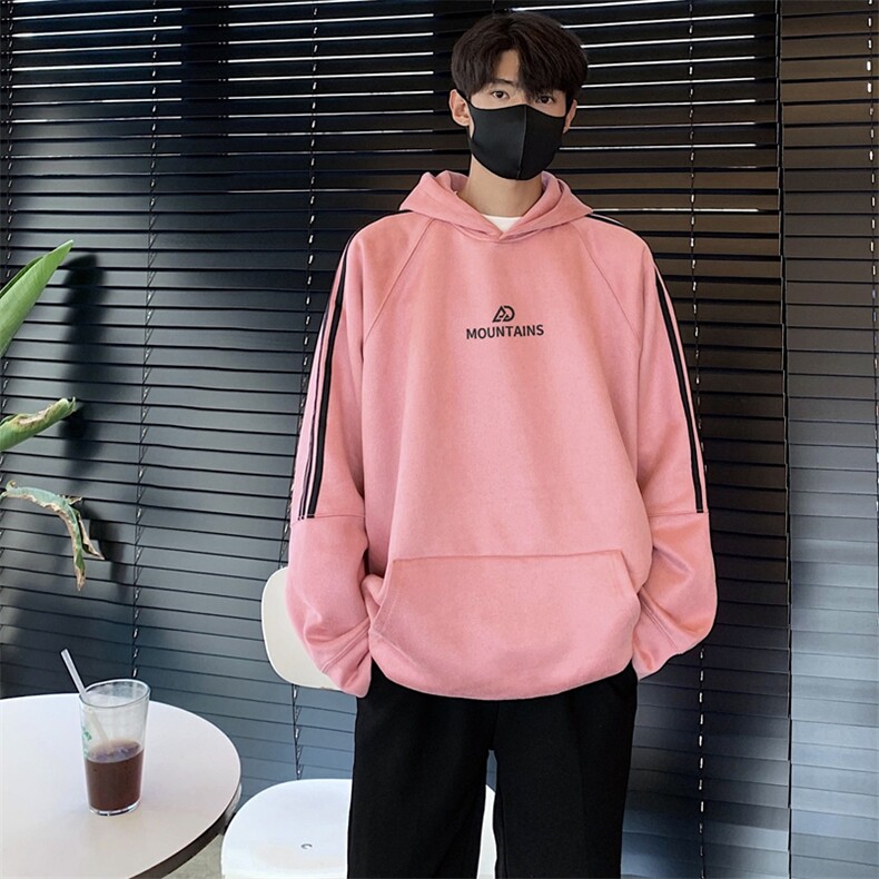 2024美式复古宽松连帽织带麂皮绒卫衣XZ301B-JB3002-p65,男装卫衣,星座301B