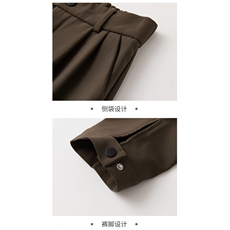 1506-1/KVS0361/P45束脚裤男春季休闲宽松小脚休闲裤男生九分裤子，男装休闲裤，星座1506-1