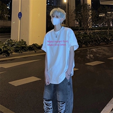 cleanfit短袖t恤高级感oversize七分袖XZ310A-4-T37，男装T恤，星座310A-4