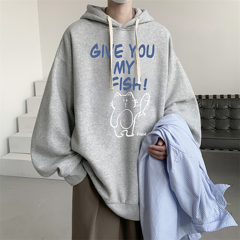 连帽卫衣男大码胖子帽衫大号运动服WY2411-P35,男装卫衣,电商A040