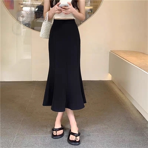 2025新款女士半身鱼尾裙图片