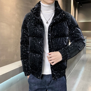 312A-5-602-P128 冬季新款男士韩版棉衣立领加厚潮流棉服A图片
