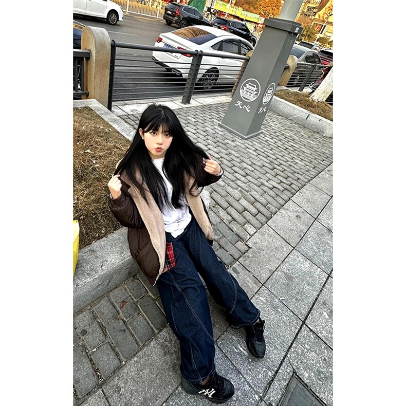 两面穿现货重磅短款座山雕棉衣男女双面穿毛毛绒棉服加厚外套图片