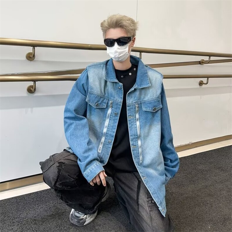 2024美式春季夹克新款男时尚潮垫肩外套Y811P70,男装夹克,星座1116-2