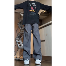 抖音品质秋季户外机能褶皱宽松冲锋长裤B315-K24271-特p30控58，男装休闲裤，电商B315