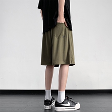 8XL-M特大码短裤男宽松运动裤夏季休闲裤户外冰丝五分裤DK1530P25，男装牛仔裤，电商D206-1