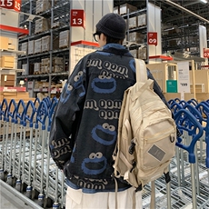 美式复古水洗牛仔夹克男春秋潮牌欧美hiphop小众痞帅外套8856-p65，男装夹克，星座1008-1