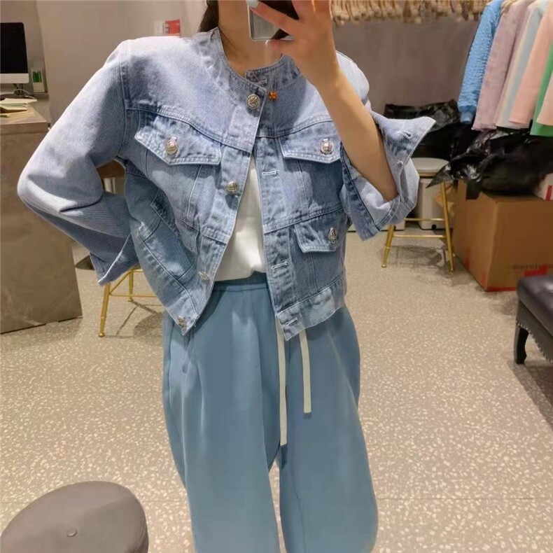 现货牛仔外套??，其它，南门村口 8090