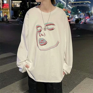 轻欧美设计高级感上衣艺术t恤小众vintage美式高街 T710-P23图片