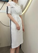 夏季新款拉链收腰显瘦连衣裙，女装连衣裙，茜娅图seattle