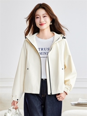 现货！时尚气质外套女短款2026年春季女士上衣，女装短外套，沐七七