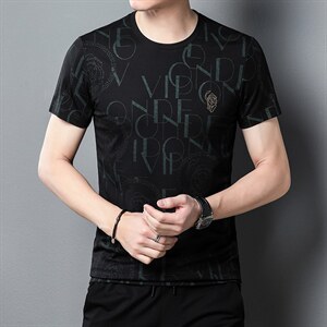 男士短袖T恤2023新款圆领纯色薄款潮牌欧版装半袖上衣 ZL1286-P50图片