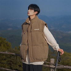 可拆卸袖子DT2215-TP140控价188冬季Cityboy两穿棉衣印花外套男，男装棉衣，电商A102-1