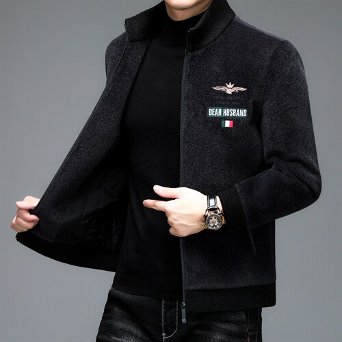 2023冬装新款中年男士休闲棉服中老年棉衣外套上衣ALXB1003-P230，男装棉衣，电商B212（原钱塘6029）