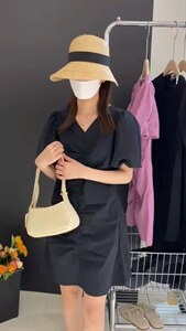 显瘦连衣裙图片