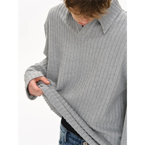 长袖polo衫男2025新款春秋季宽松休闲体恤翻领t恤上衣WB551-P57,男装Polo衫,星座412-1