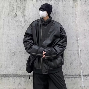 新款棉衣男冬季棉袄外套韩版潮流面包服双层夹皮棉衣  T891 P95图片