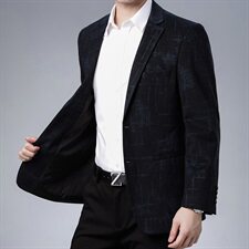 M20756钱塘2020-2秋冬男士高端商务休闲便服单西P170控价不低308，男装西服，钱塘207-2