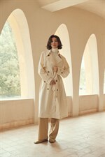 现货，韩版宽松风衣，女装风衣，DINGOIN 定芹