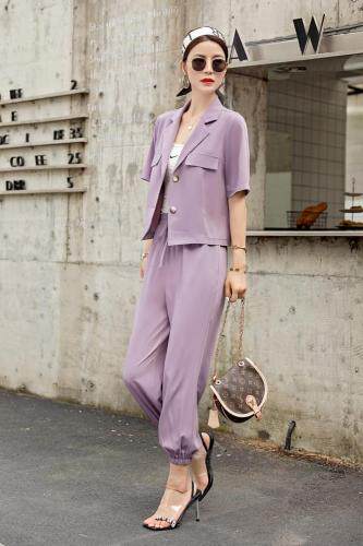 夏装套裤新款，女装，村口伊依