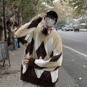 B442P48秋冬圣诞款毛衣打底衫男生女生同款情侣装毛衣图片