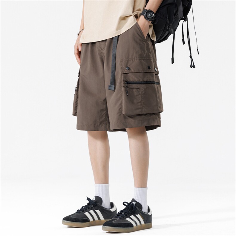 夏季重磅工装冰凉速干五分短裤潮流工装裤A436-5260-P5078,男装牛仔裤,电商A436