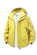 25新款男士山系风连帽工装外套冲锋衣男女防风户外登山服2518-P40，男装夹克，星座1402-1