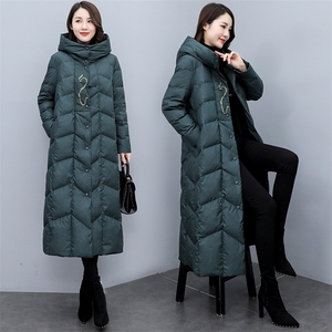 2021冬季新款棉服绣花通勤加厚防风洋气图片