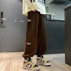 XZ616春季新款纯棉刺绣宽松束脚休闲裤TY513P55控68，男装休闲裤，星座512A（原616）