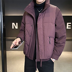 新标90绒男士真两件羽绒服马甲可拆卸外套(两件装)1111-P325，男装羽绒服，电商B328