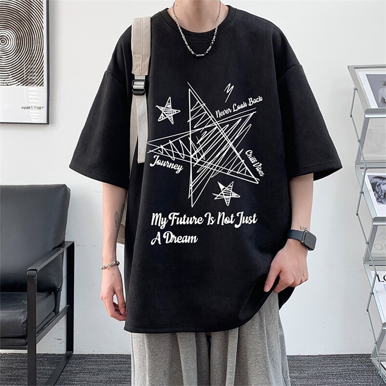 麂皮绒短袖t恤男大码半袖男 JD82456-P25图片