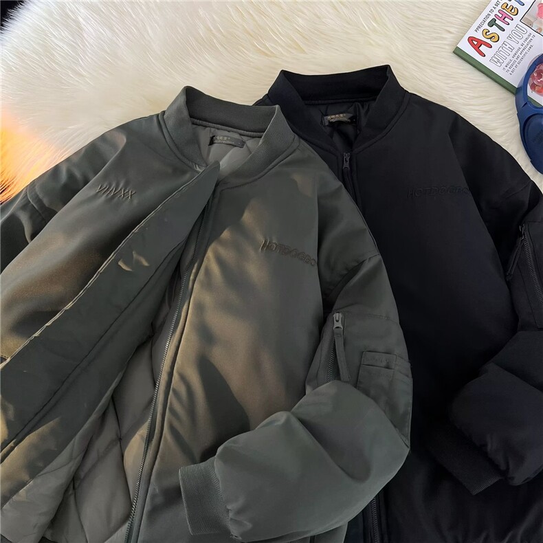 A983 P 78 冬装青年年轻男女生同款棉衣夹克外套加厚图片