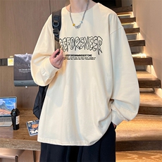 抖音得物供货量大从优可提供视频美式长袖T恤CT758特P25，男装T恤，电商A486-1