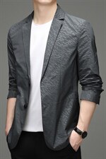 2023春秋季薄款商务休闲男士西服便西外套新款中年西装男装上衣，男装西服，电商B212（原钱塘6029）