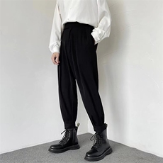 男青春流行直筒运动裤潮休闲裤魔术贴西裤K1993P36，男装休闲裤，星座1116-2