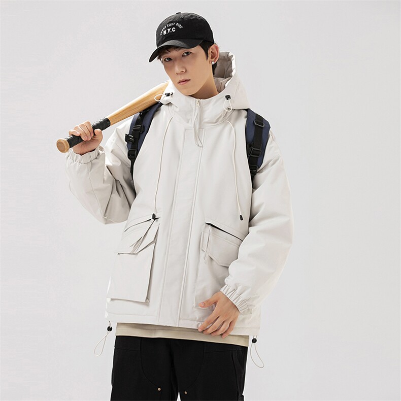 工装棉服男款冬季加厚男装连帽外套夹克男生棉衣大码衣服MY8830,男装棉衣,星座205-1