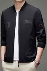 V9612钱塘2020-3印花夹克外套秋冬新款时尚休闲男装外套P102，男装夹克，钱塘207-3