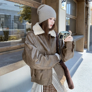 新款 皮毛夹克棒球服外套 AD901-P195K298图片